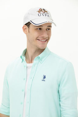 Мужская базовая рубашка зеленого цвета с длинным рукавом - U.s. polo assn фото 3