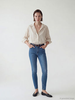 J?piter S?per Skinny Fit Kad?n Jean Pantolon