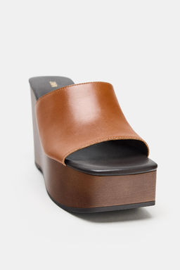 LEATHER WEDGE - Zara фото 17