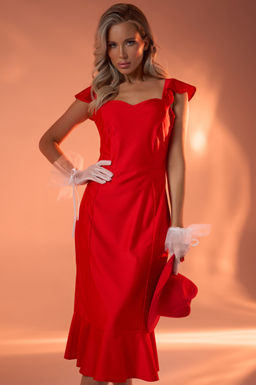 Платье Жадор (красный) - Эльза фото 7