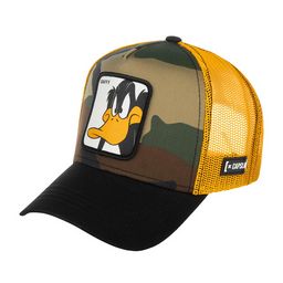 Бейсболка CAPSLAB арт. CL/LOO/1/DAF4 Looney Tunes Daffy Duck (оливковый)