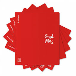 Цена за 5 шт. Тетрадь общая ученическая с пластиковой обложкой на скобе ErichKrause Words, красный, А5+, 48 листов, клетка_MIX-PACK  фото 12