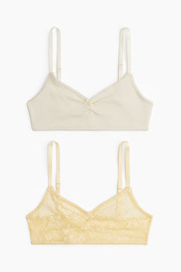 Pack de 2 bralettes sin relleno - H&m фото 4