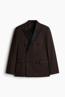 Chaqueta de esmoquin en mezcla de lana Regular Fit