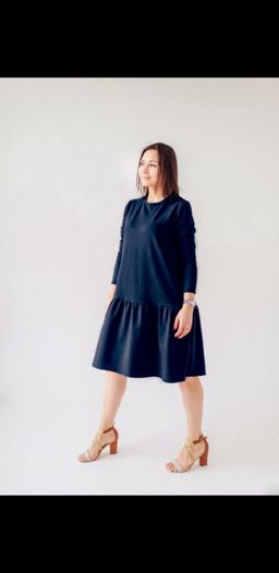 Платье ФУТЕР 2х нитка ПЕНЬЕ Карина - Knitka wear фото 3