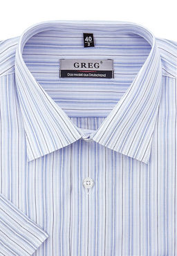 Сорочка мужская короткий рукав GREG Gb121/309/409/Z