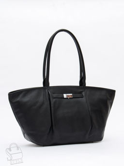 Сумка женская кожаная 1034-1MP black Polina&Eiterou  в Новосибирске