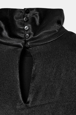 ZW COLLECTION ASYMMETRIC LONG BLOUSE - Zara фото 11