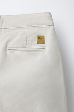 PANTAL?N CHINO RELAXED / Crudo medio - Zara фото 4