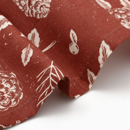 Скатерть «Этель New Year's plants» 149×250 см, 100% хл, рогожка 186 г/м²