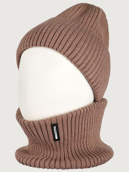 Комплект шапка и снуд 12з16525 орех