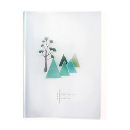 Папка формат А4, с 40 прозрачными файлами «Река», МИКС