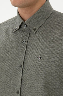 Erkek Haki Uzun Kollu G_mlek - U.s. polo assn фото 7