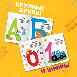 Азбука и счёт в стихах, 48 стр., Синий трактор  фото 3