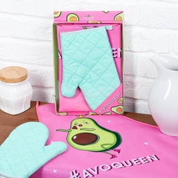 Набор Ты лучше всех! (кухонный фартук и прихватка) - Beauty fox фото 2