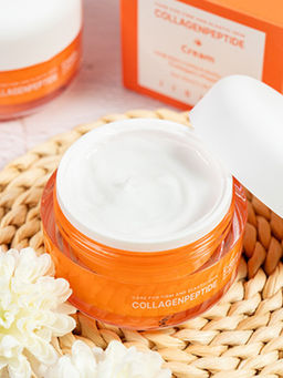 Jigott Крем для лица с коллагеном и пептидами / Collagen + Peptide Cream, 50 мл
