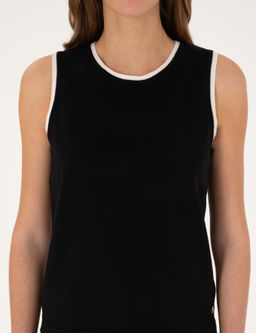 Siyah Slim Fit Kazak