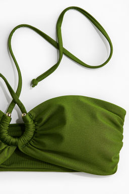 Top de bikini halter con relleno - H&m фото 5