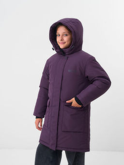 Куртка зимняя 25377-518 ежевичный