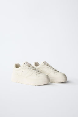 BAMBA PLATAFORMA / Blanco - Zara фото 2