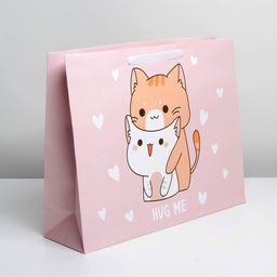 Пакет подарочный ламинированный, упаковка, «Вместе», L 40 х 31 х 11.5 см