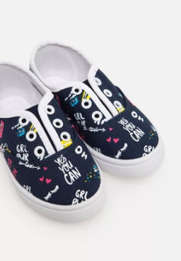 20228040093, Полуботинки детские для девочек Paco, холодный синий Acoola фото 2