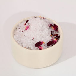 Цена за 2 шт. Соль для ванны 8 марта, с лепестками розы, 150 г, Чистое счастье  фото 6