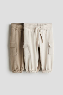 Pack de 2 joggers cargo