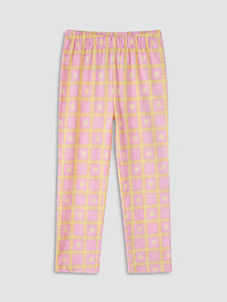 Desenli K?z ?ocuk Pijama Tak?m? - Waikiki фото 3