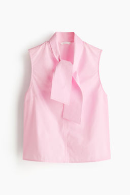 Blusa con lazada