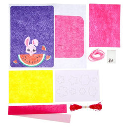 Набор для создания сумки из фетра ?Зайка? с термонаклейкой - Школа талантов фото 3