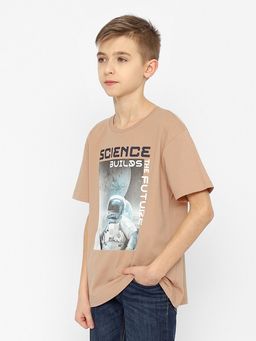 CRB wear/CSJB 63475-31-355 Футболка для мальчика,бежевый/Ex.Cherubino  фото 3