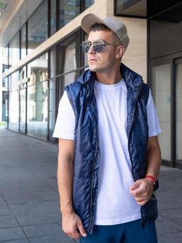 Жилетка С002 темно-синий от фабрики Спортсоло - Sportsolo фото 2