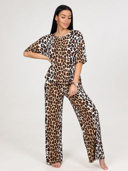 02 ЖЕНСКИЙ КОСТЮМ (брюки) (Бежевый/жираф)