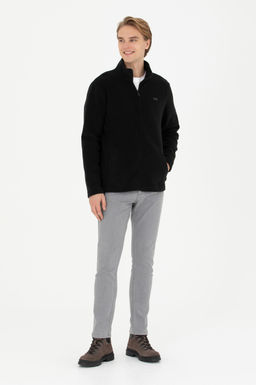 U. S. Polo Assn / Мужской черный вязаный кардиган - U.s. polo assn фото 11