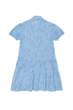 U. S. Polo Assn Тканое платье Saks с короткими рукавами для девочек - U.s. polo assn фото 2