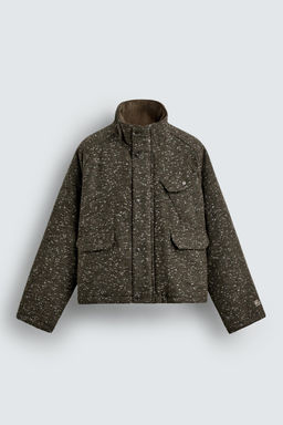 HERRINGBONE TEXTURED JACKET - Zara фото 9