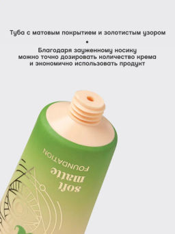 Vivienne Sabo Матовая тональная основа для лица Terra 02 холодный бежевый фото 3