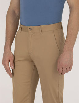 Camel Regular Fit Kanvas Pantolon - Pierre cardin фото 6