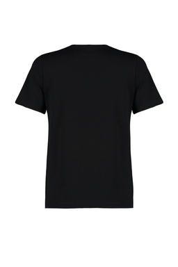 TRENDYOLMILLA Antrasit %100 Pamuk Y?ld?z Bask?l? Regular/Normal Kal?p Bisiklet Yaka Orme T-Shirt TWOSS24TS00095  фото 20