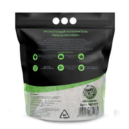 Наполнитель древесный «Пижон» Premium White, белые пеллеты, 10 л