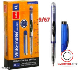 Ручка шариковая синяя 1 шт