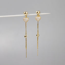 Серьги клипсы Арт. 3V-5422-Y - MyGemma фото 2