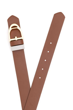 Женский светло-коричневый ремень