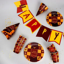 Набор бумажной посуды HARRY Birthday - Страна карнавалия фото 2