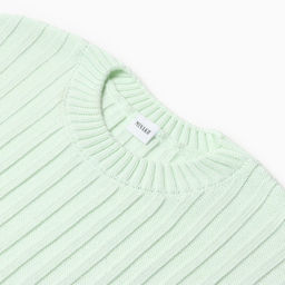 Джемпер женский вязаный MINAKU: Knitwear collection, цвет фисташковый, размер 42-44