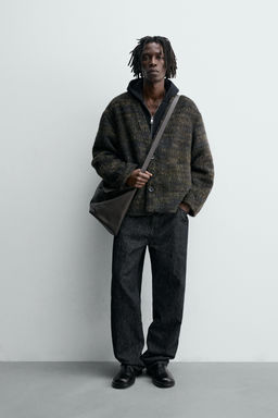 FAUX FUR CARDIGAN - Zara фото 3