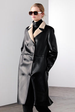 ZW COLLECTION DOUBLE-FACED COAT - Zara фото 4