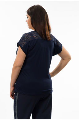 Футболка Кимоно-кружево Вискоза 95%, лайкра 5% - Ивассорти фото 5