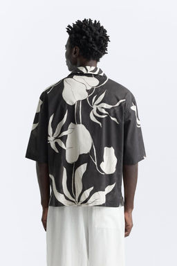 FLORAL PRINT SHIRT - Zara фото 3
